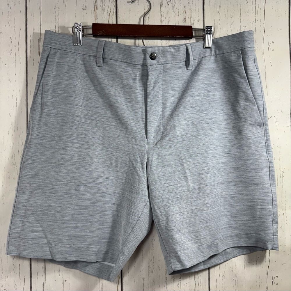 Callaway Heather Gray Golf Shorts Men’s Size 38 Performance Stretch Outdoor - Picture 1 of 12